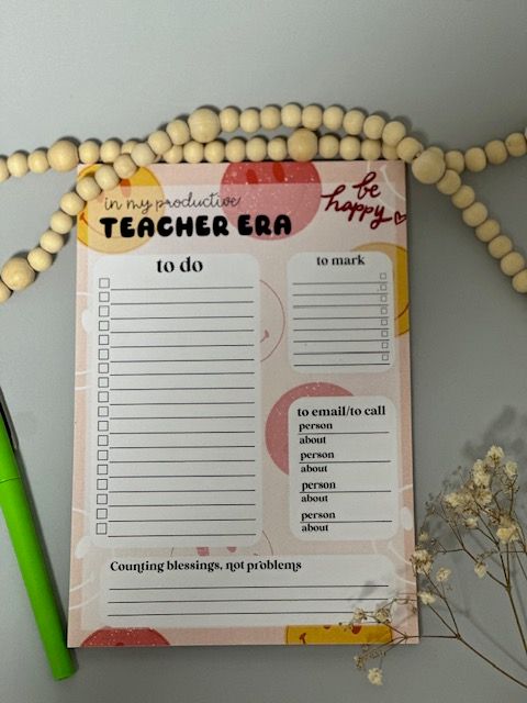 Happy Days Notepad