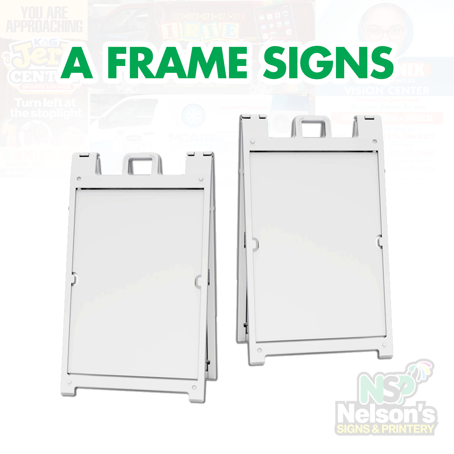 A Frame Signs
