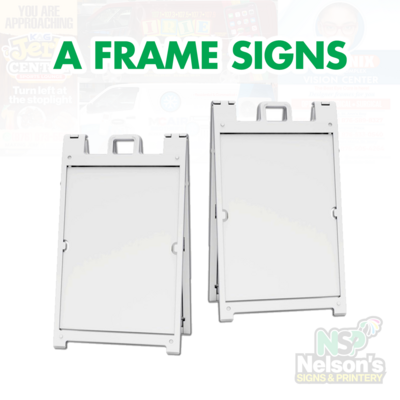 A Frame Signs