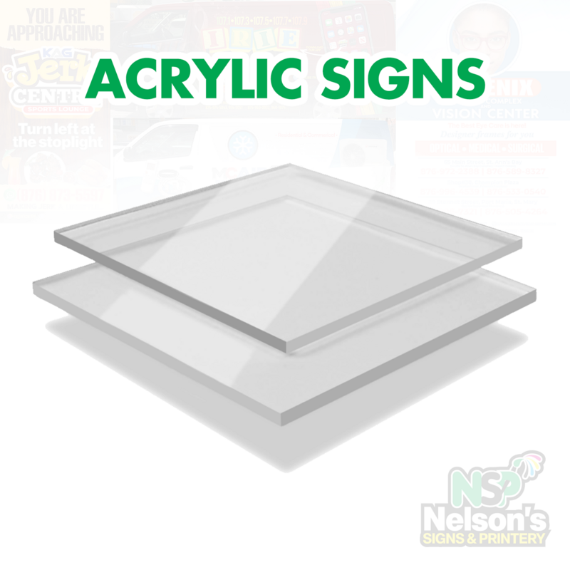 Acrylic Signs
