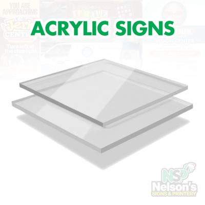Acrylic Signs