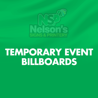 Temporary Event Billboards