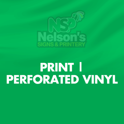Print | Perforated Vinyl