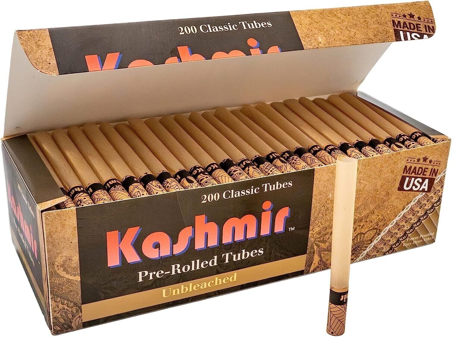 96 Kashmir Pre Rolled Tubes 🚬 + 4 FREEBIES