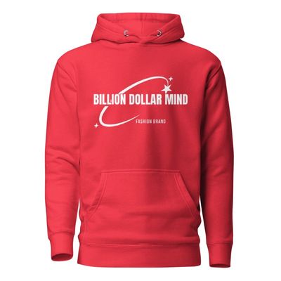 Red &amp; White BDM Fashion Brand Hoodie