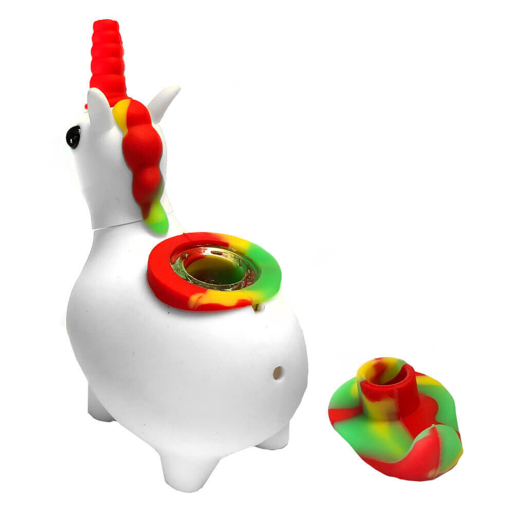 PIPA SILICONA UNICORNIO