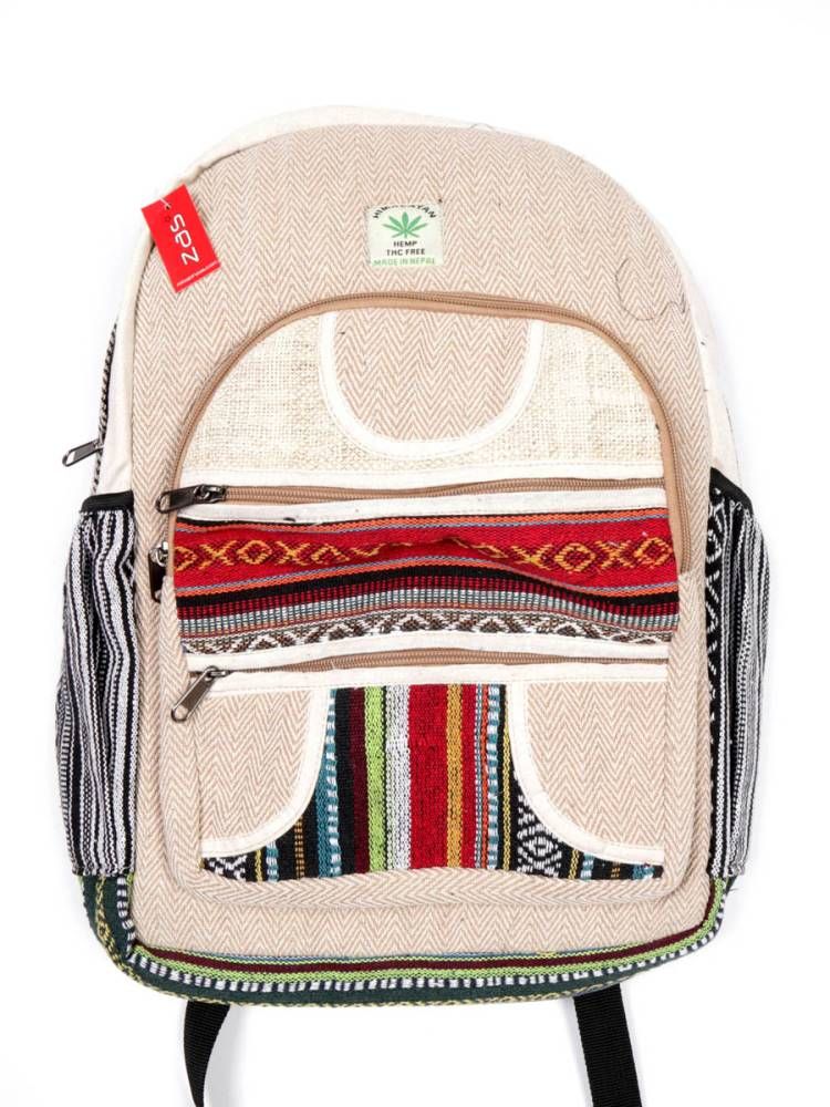 MOCHILA CÁÑAMO-ALGODÓN GRANDE