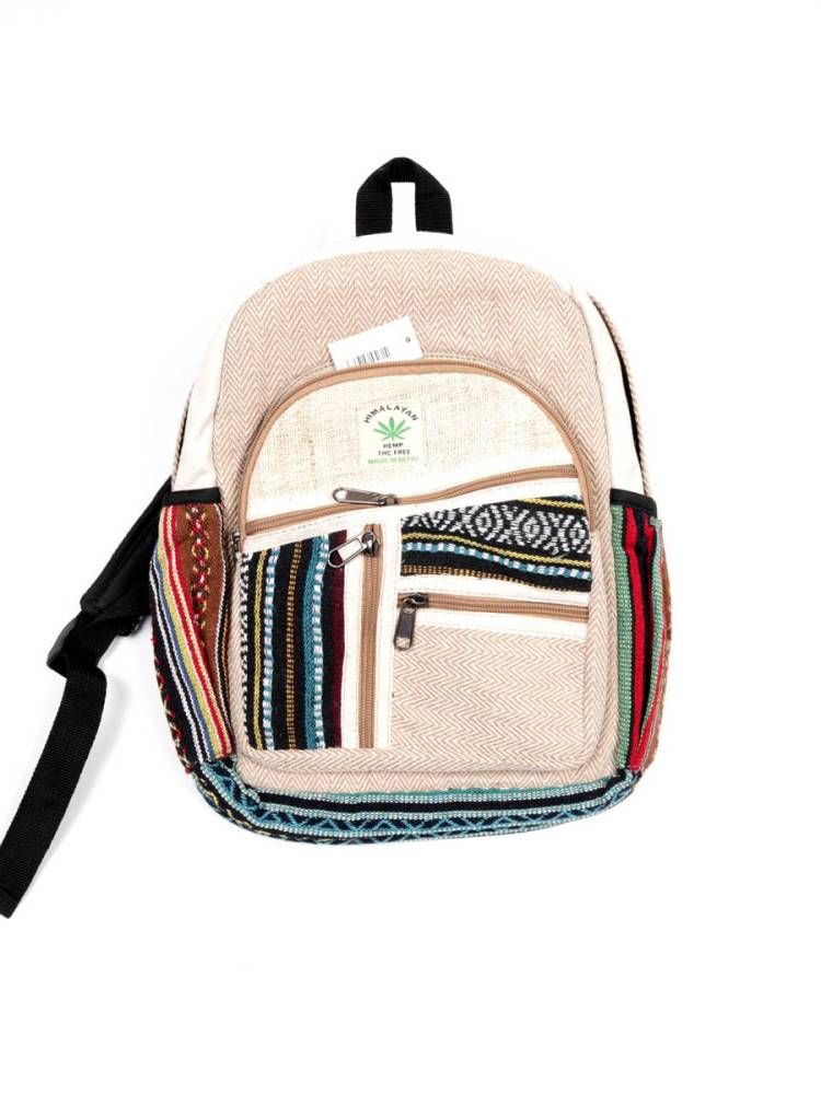MOCHILA CÁÑAMO-ALGODÓN MEDIANA