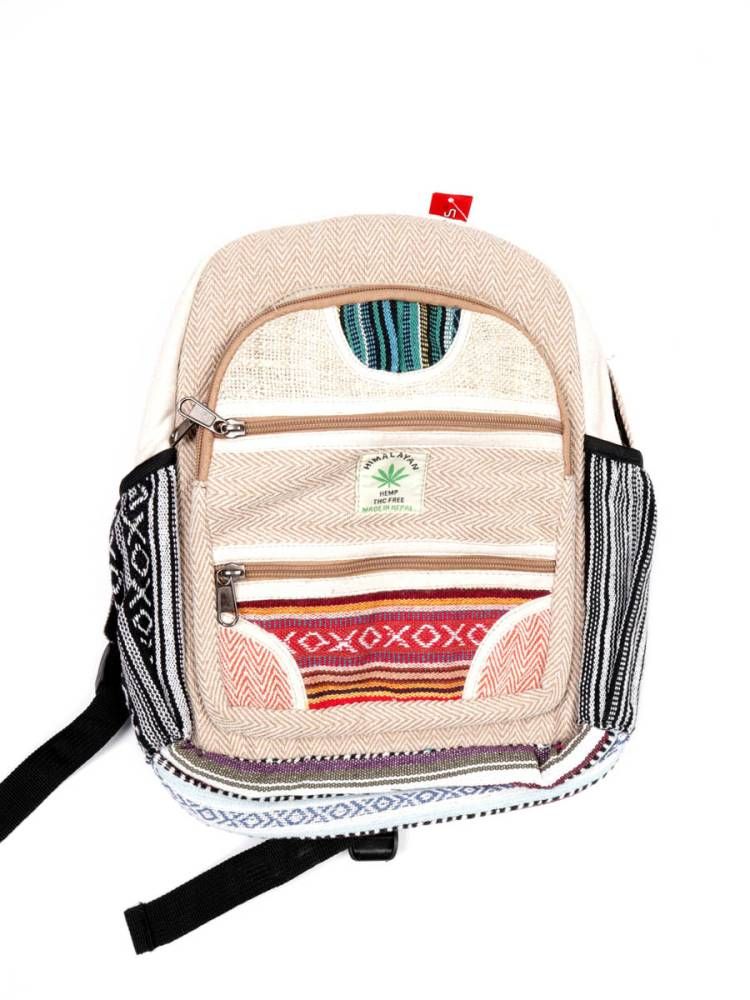 MOCHILA CÁÑAMO-ALGODÓN MEDIANA