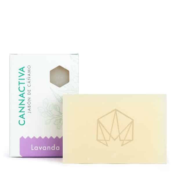 JABÓN ARTESANAL CÁÑAMO Y LAVANDA