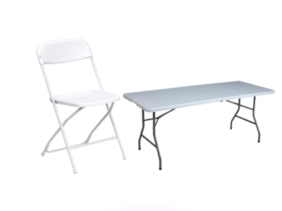 Table &amp; Chair Party Package-48 Ppl