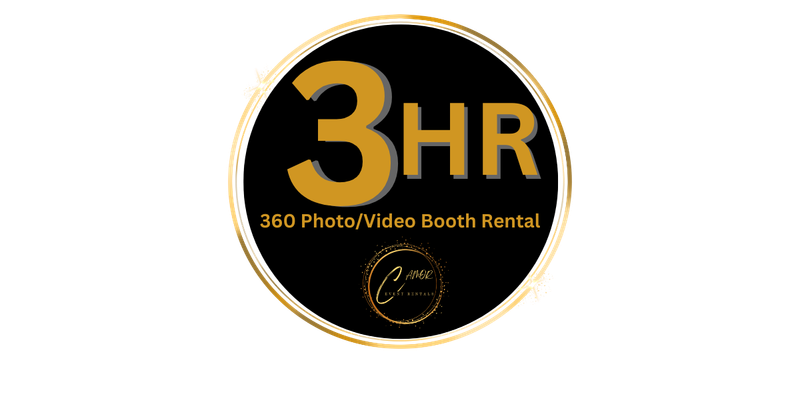 3-Hour 360 Photo Booth Experience