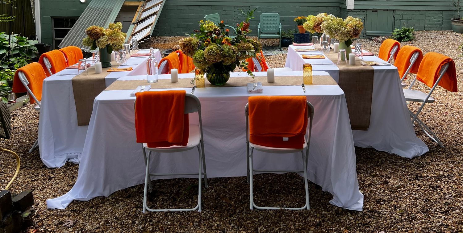 Table &amp; Chair Party Package-30 Ppl