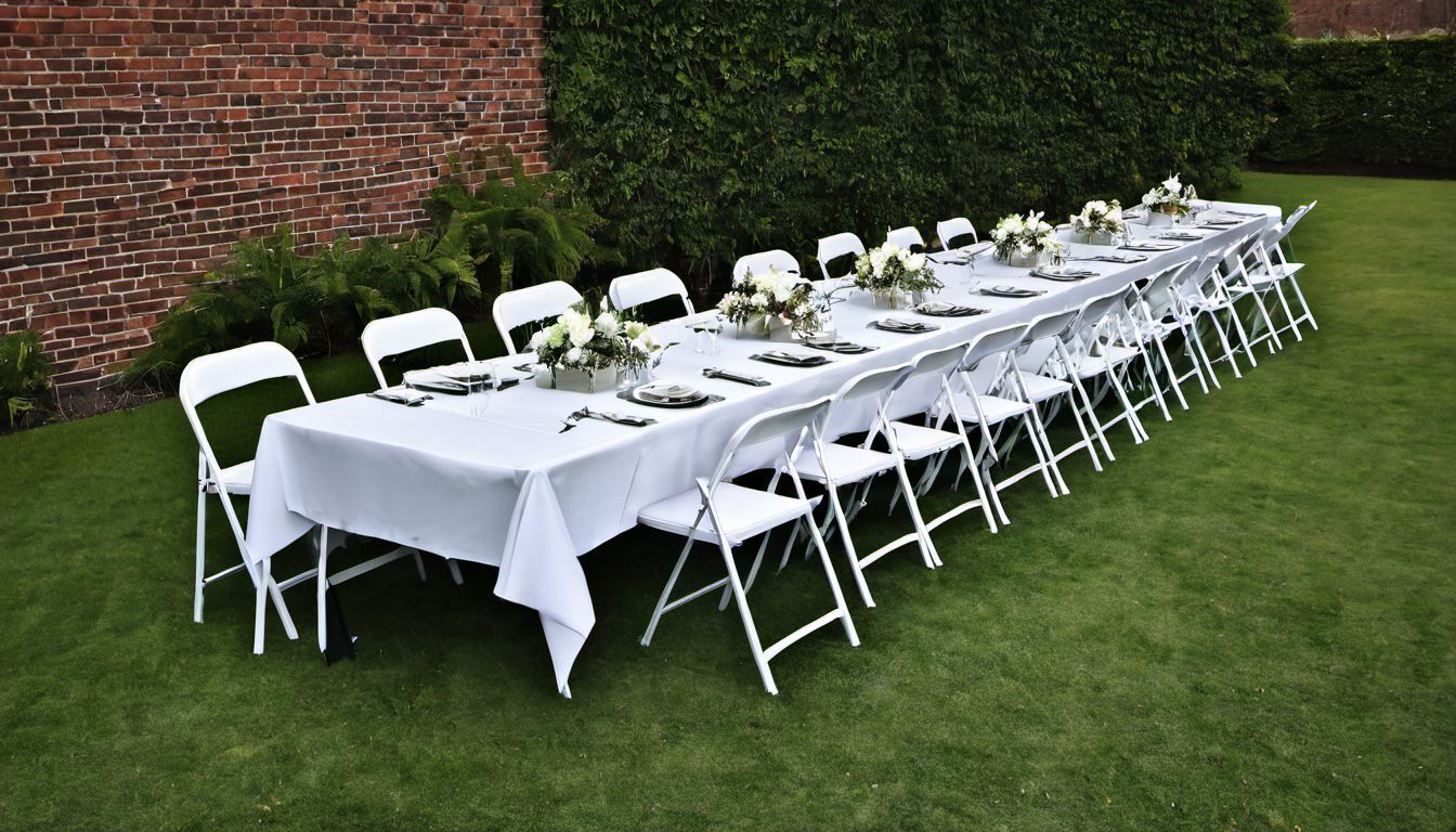 Table &amp; Chair Party Package-60 ppl