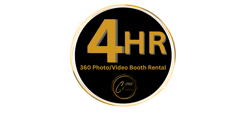 4-Hour 360 Photo Booth Deluxe Experience