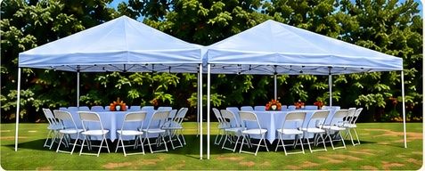 TWO TENT PACKAGE- 48 GUESTS
