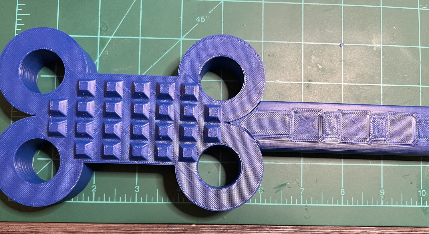 Studded Bone Paddle