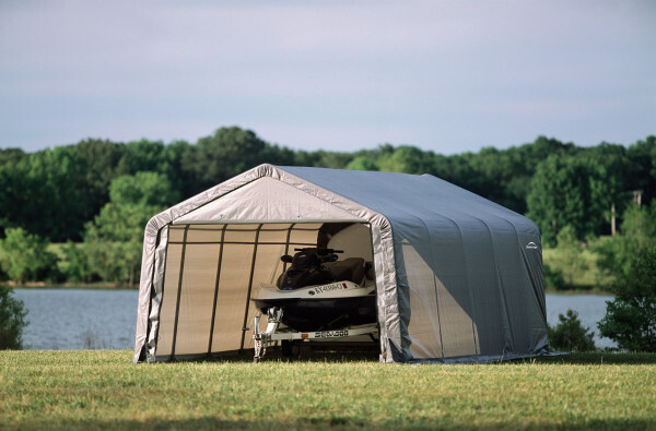 12 Wide x 8 High Peak ShelterCoat Garage