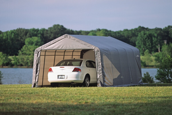 13 Wide x 10 High Peak ShelterCoat Garage