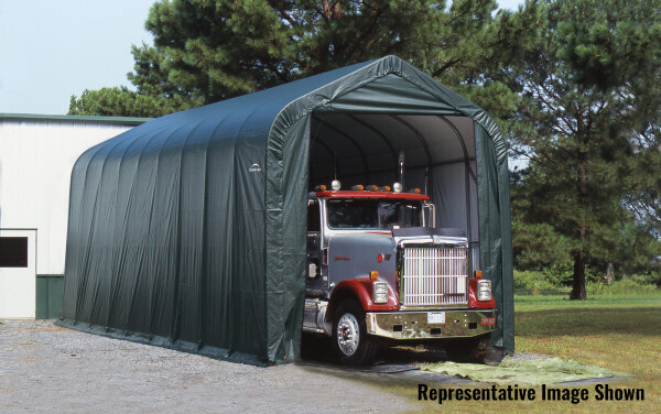 16 Wide x 16 High Peak ShelterCoat Garage
