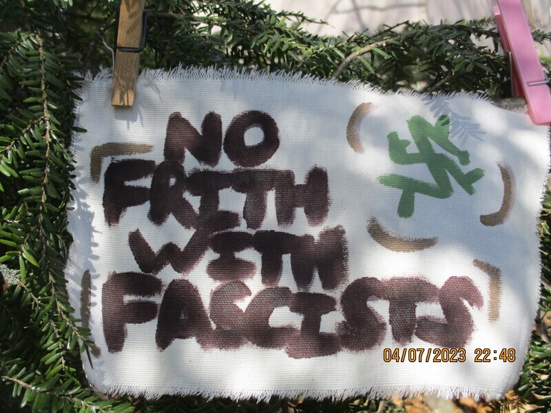 No frith with fascists