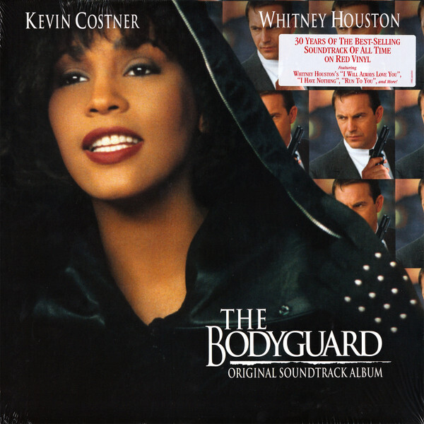 WHITNEY HOUSTON The Bodyguard OST RED VINYL Reissue NEW &amp; SEALED