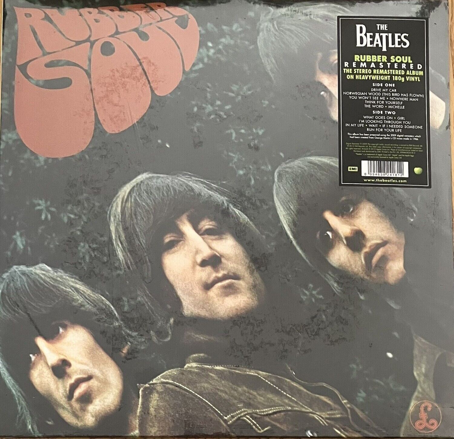 BEATLES Rubber Soul 180gm Remastered NEW &amp; SEALED