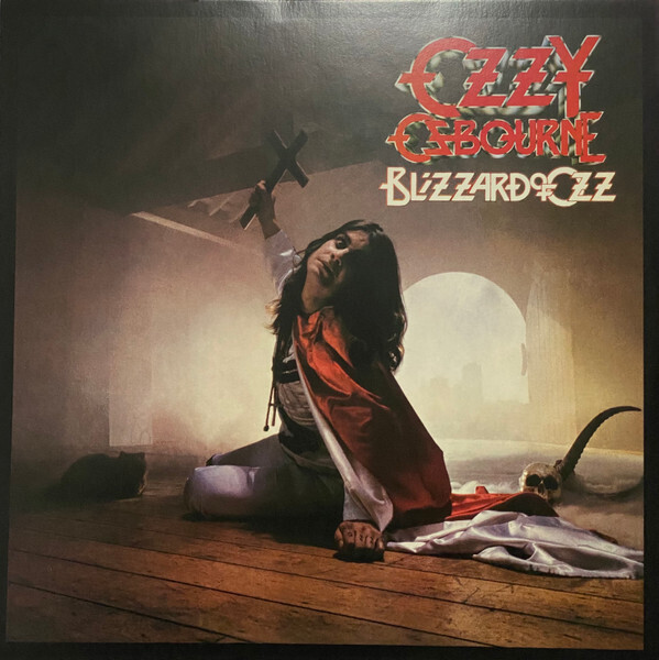 OZZY OSBOURNE Blizzard Of Ozz Silver with Red swirl NEW &amp; SEALED