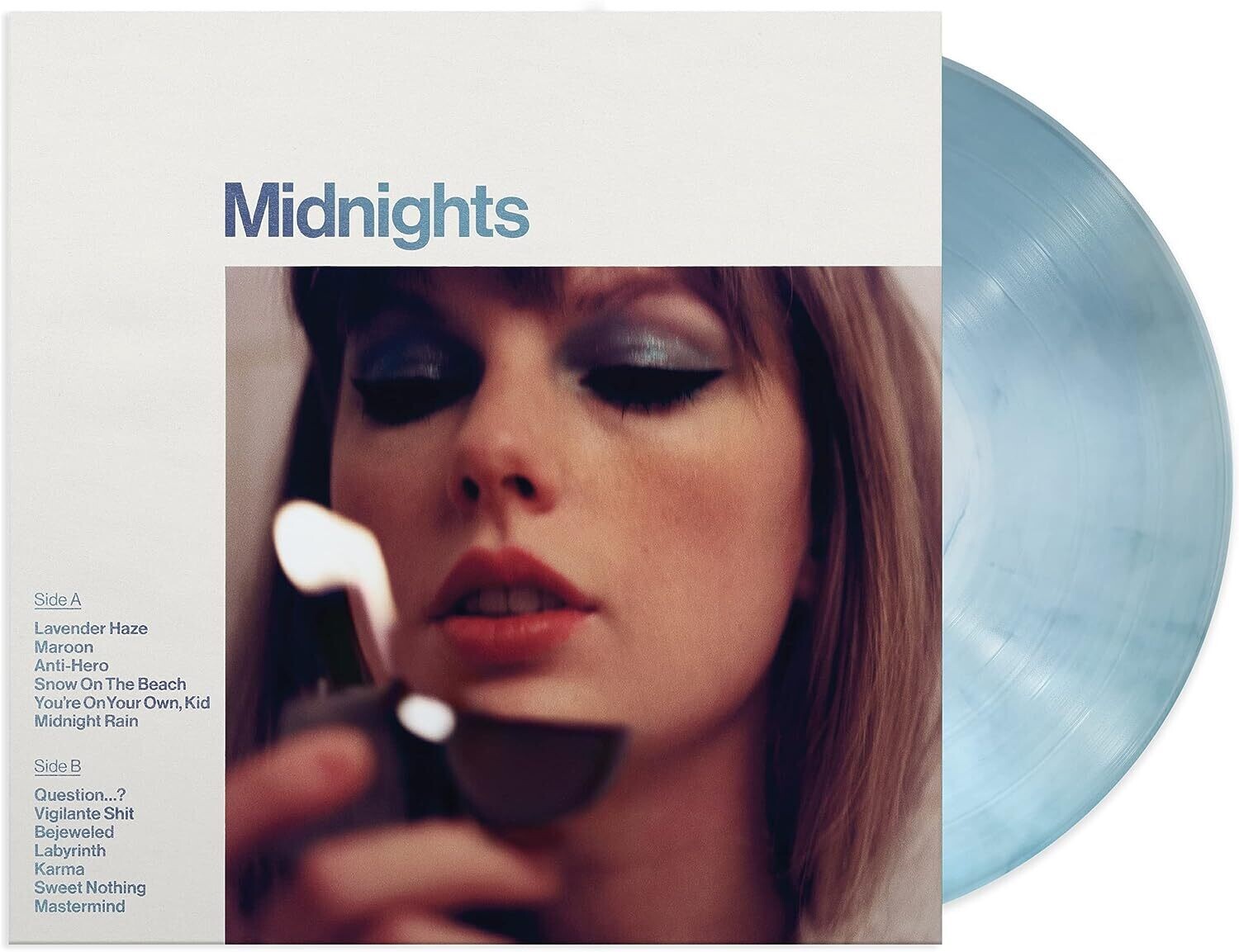 TAYLOR SWIFT Midnights Marbled Moonstone Blue VINYL NEW &amp; SEALED