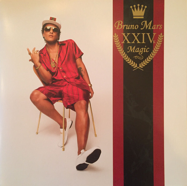 BRUNO MARS XXIVK Magic CRYSTAL CLEAR VINYL NEW &amp; SEALED