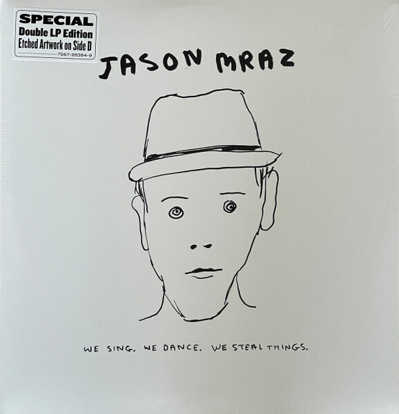 JASON MRAZ We Sing We Dance, We Steel Things 2LP Etched Side D NEW & SEALED