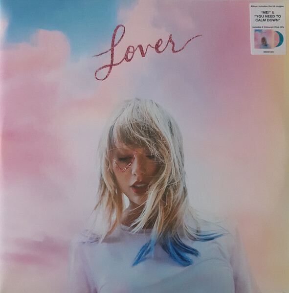 TAYLOR SWIFT Lover 2LP PINK &amp; BLUE VINYL NEW &amp; SEALED