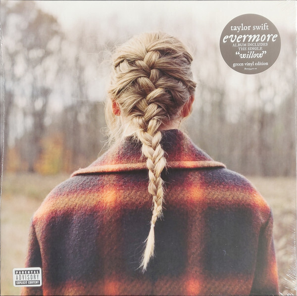 TAYLOR SWIFT Evermore 2LP GREEN VINYL NEW &amp; SEALED