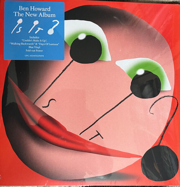 BEN HOWARD Is It? BLUE VINYL NEW &amp; SEALED