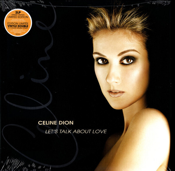 CELINE DION Let&#39;s Talk About Love 2LP ORANGE VINYL NEW &amp; SEALED