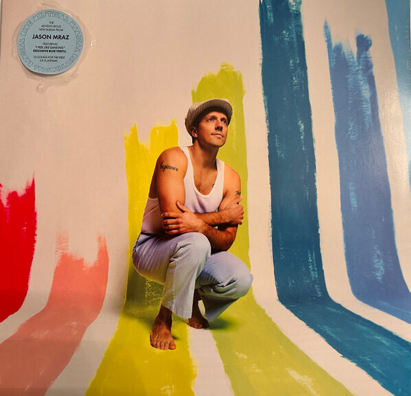 JASON MRAZ Mystical Magical Rhythmical Radical Ride BLUE VINYL NEW &amp; SEALED