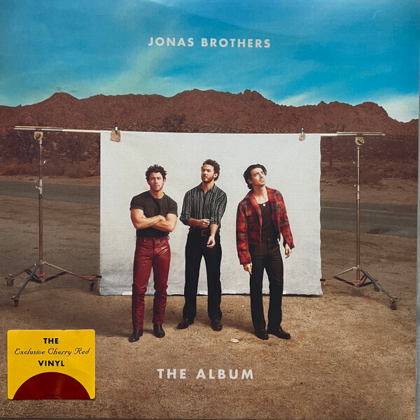 JONAS BROTHERS The Album CHERRY RED VINYL NEW &amp; SEALED