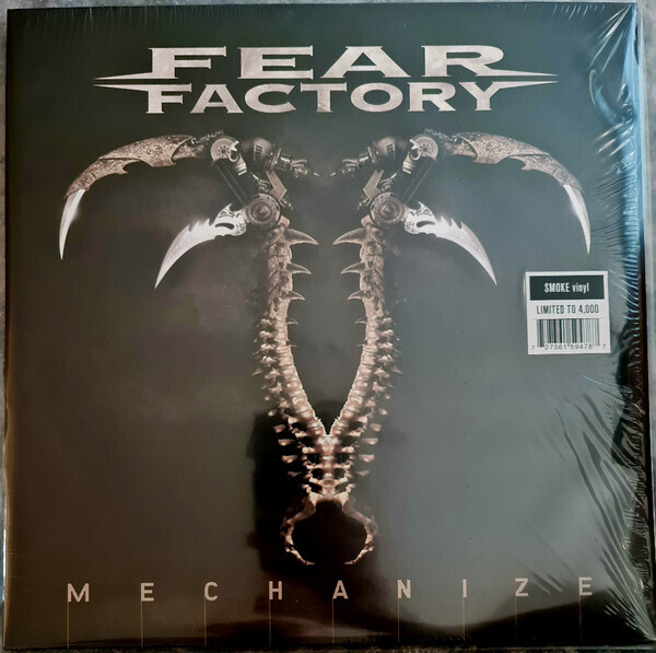 FEAR FACTORY Mechanize 2LP SMOKE COLOUR VINYL NEW &amp; SEALED