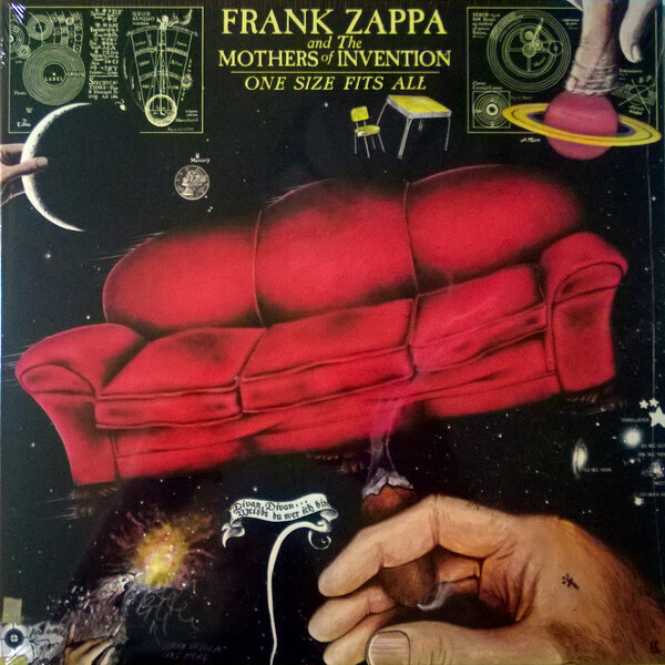 FRANK ZAPPA &amp; THE MOTHERS OF INVENTION One Size Fits All 180gm REMASTERED NEW &amp; SEALED