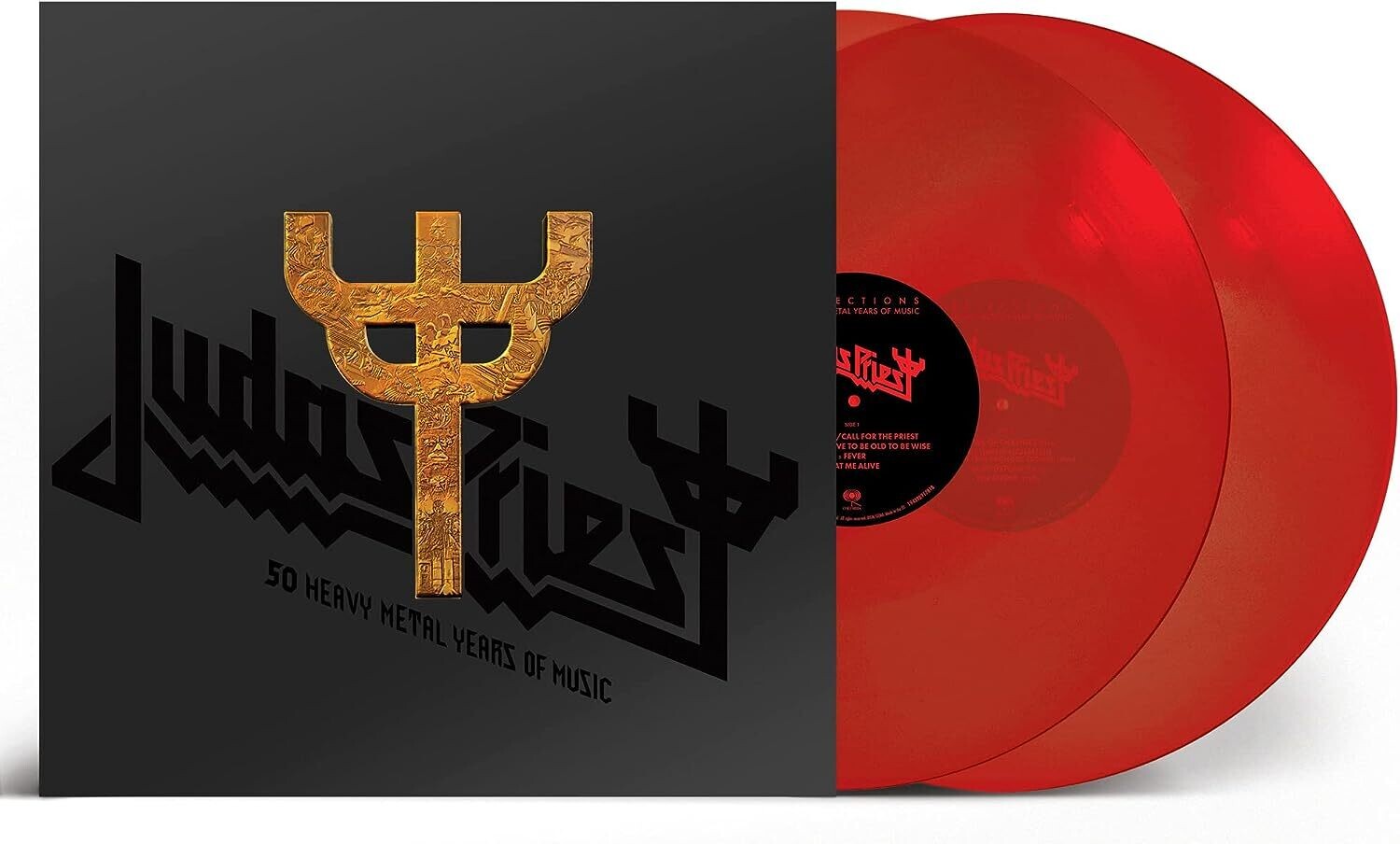 JUDAS PRIEST 50 Heavy Metal Years 2LP 180gm RED VINYL NEW &amp; SEALED
