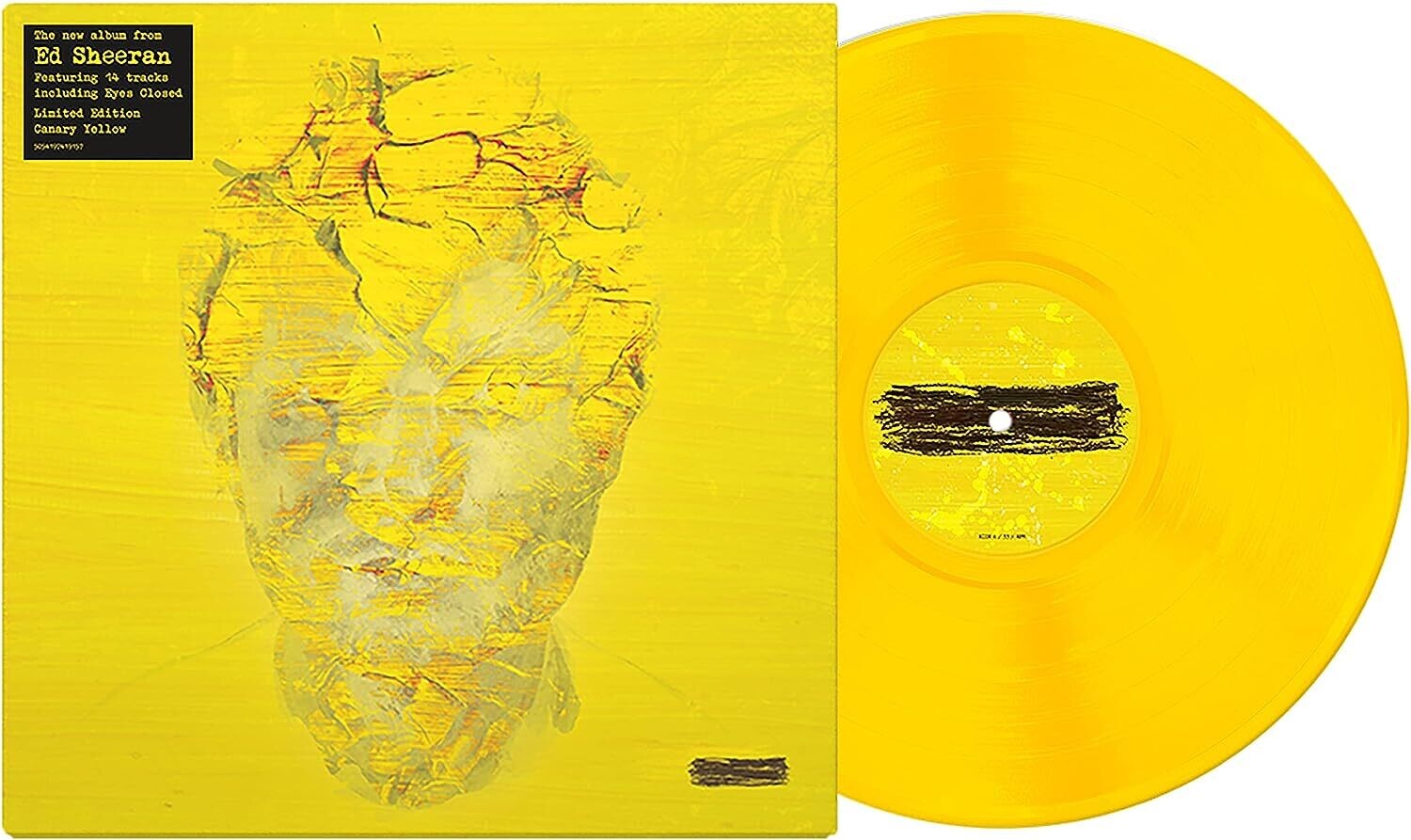 ED SHEERAN - (Subtract) YELLOW VINYL NEW &amp; SEALED