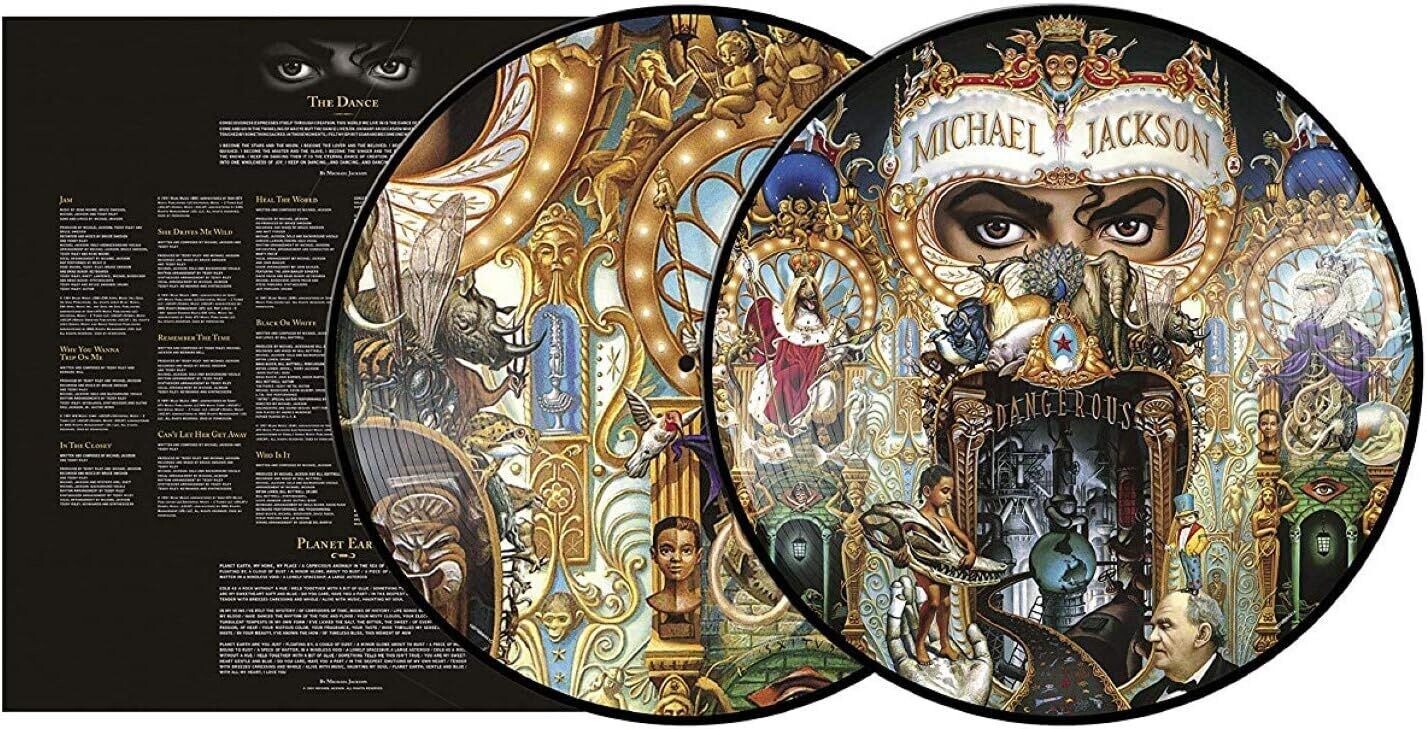 MICHAEL JACKSON Dangerous 2LP PICTURE DISC NEW &amp; SEALED