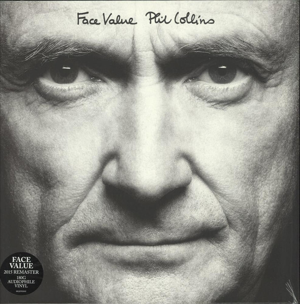 PHIL COLLINS Face Value 180gm REMASTERED NEW &amp; SEALED