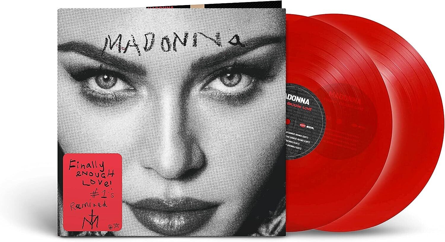 MADONNA Finally Enough Love 2LP RED VINYL NEW &amp; SEALED