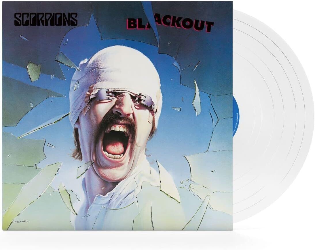 SCORPIONS Blackout 180gm CRYSTAL CLEAR VINYL NEW &amp; SEALED