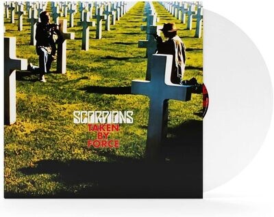 SCORPIONS Taken By Force 180gm WHITE VINYL NEW &amp; SEALED