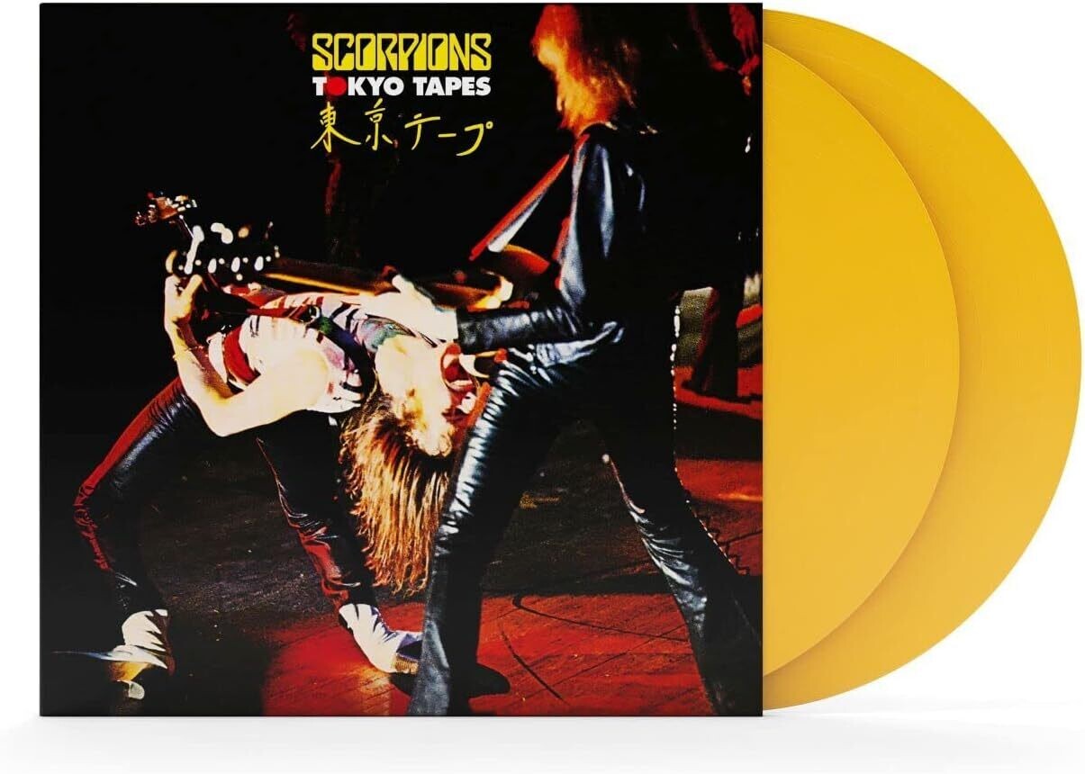SCORPIONS Tokyo Tapes 2LP YELLOW VINYL NEW &amp; SEALED