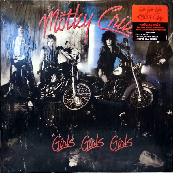 MOTLEY CRUE Girls Girls 40th Anniversary Remaster NEW &amp; SEALED