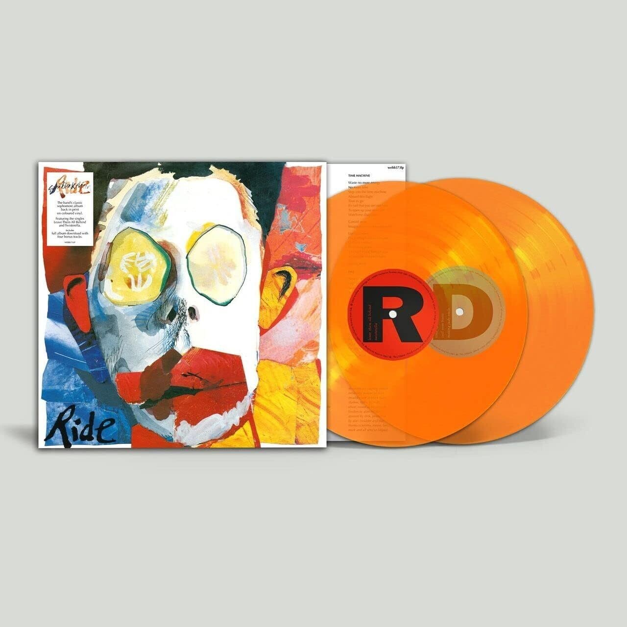 RIDE Going Blank Again 2LP ORANGE VINYL NEW &amp; SEALED