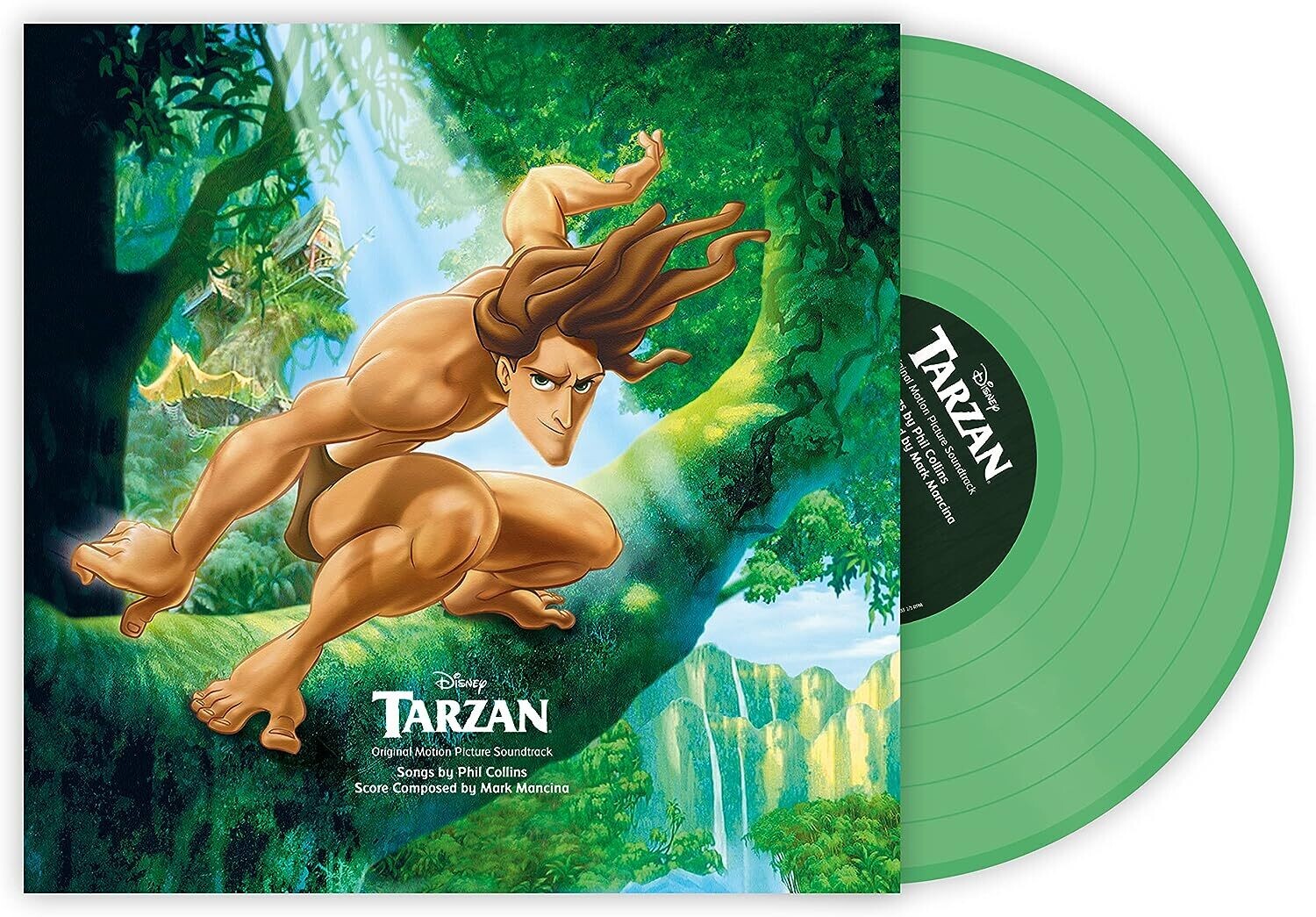 TARZAN OST GREEN VINYL NEW &amp; SEALED